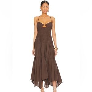 NWT SNDYS Tahlia Dress Chocolate XL